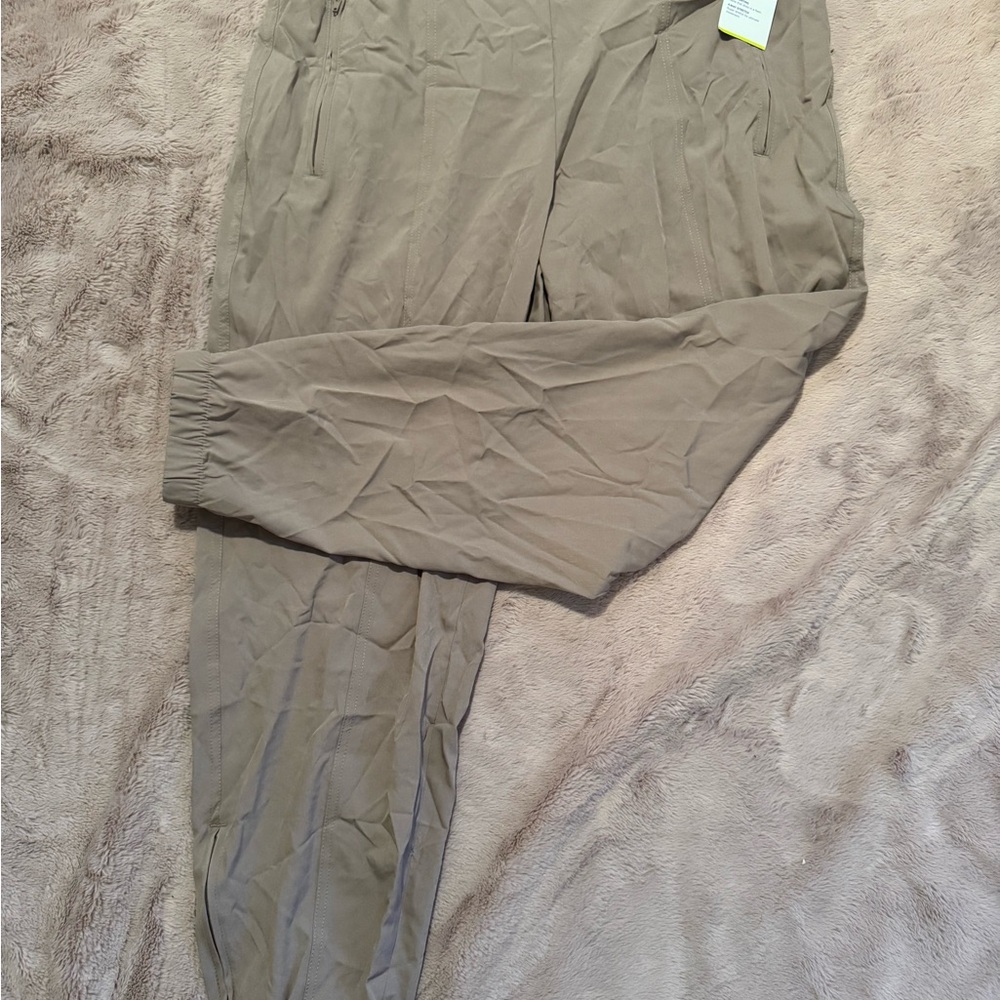 Khaki Jogger Pants